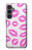 S2214 Pink Lips Kisses Hülle Schutzhülle Taschen für Samsung Galaxy S23 FE