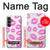 S2214 Pink Lips Kisses Hülle Schutzhülle Taschen für Samsung Galaxy S23 FE