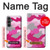 S2525 Pink Camo Camouflage Hülle Schutzhülle Taschen für Samsung Galaxy S23 FE