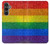 S2683 Rainbow LGBT Pride Flag Hülle Schutzhülle Taschen für Samsung Galaxy S23 FE