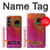 S3201 Pink Peacock Feather Hülle Schutzhülle Taschen für Samsung Galaxy S23 FE