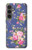 S3265 Vintage Flower Pattern Hülle Schutzhülle Taschen für Samsung Galaxy S23 FE