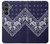 S3357 Navy Blue Bandana Pattern Hülle Schutzhülle Taschen für Samsung Galaxy S23 FE