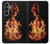 S3379 Fire Frame Hülle Schutzhülle Taschen für Samsung Galaxy S23 FE