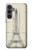 S3474 Eiffel Architectural Drawing Hülle Schutzhülle Taschen für Samsung Galaxy S23 FE