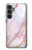 S3482 Soft Pink Marble Graphic Print Hülle Schutzhülle Taschen für Samsung Galaxy S23 FE