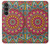 S3694 Hippie Art Pattern Hülle Schutzhülle Taschen für Samsung Galaxy S23 FE
