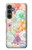 S3705 Pastel Floral Flower Hülle Schutzhülle Taschen für Samsung Galaxy S23 FE