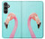 S3708 Pink Flamingo Hülle Schutzhülle Taschen für Samsung Galaxy S23 FE