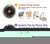 S3952 Turntable Vinyl Record Player Graphic Hülle Schutzhülle Taschen für Samsung Galaxy S23 FE