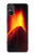 S0745 Volcano Lava Hülle Schutzhülle Taschen für Sony Xperia 5 V
