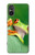 S1047 Little Frog Hülle Schutzhülle Taschen für Sony Xperia 5 V