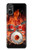 S1431 Skull Drum Fire Rock Hülle Schutzhülle Taschen für Sony Xperia 5 V