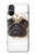 S1852 Pug Dog Hülle Schutzhülle Taschen für Sony Xperia 5 V