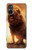 S1957 Lion Aslan Hülle Schutzhülle Taschen für Sony Xperia 5 V