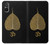 S2331 Gold Leaf Buddhist Om Symbol Hülle Schutzhülle Taschen für Sony Xperia 5 V