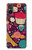 S2353 Paris Cartoon Vintage Pattern Hülle Schutzhülle Taschen für Sony Xperia 5 V