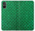 S2704 Green Fish Scale Pattern Graphic Hülle Schutzhülle Taschen für Sony Xperia 5 V