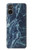 S2799 Light Blue Marble Stone Graphic Printed Hülle Schutzhülle Taschen für Sony Xperia 5 V