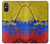 S3306 Colombia Flag Vintage Football Graphic Hülle Schutzhülle Taschen für Sony Xperia 5 V