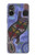 S3387 Platypus Australian Aboriginal Art Hülle Schutzhülle Taschen für Sony Xperia 5 V