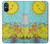 S3435 Tarot Card Moon Hülle Schutzhülle Taschen für Sony Xperia 5 V