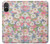 S3688 Floral Flower Art Pattern Hülle Schutzhülle Taschen für Sony Xperia 5 V