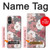 S3716 Rose Floral Pattern Hülle Schutzhülle Taschen für Sony Xperia 5 V