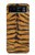 S0576 Tiger Skin Hülle Schutzhülle Taschen für Motorola Razr 40