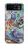 S0588 Wall Graffiti Hülle Schutzhülle Taschen für Motorola Razr 40