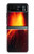 S0745 Volcano Lava Hülle Schutzhülle Taschen für Motorola Razr 40