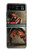 S0796 Japan Red Samurai Hülle Schutzhülle Taschen für Motorola Razr 40