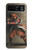 S0796 Japan Red Samurai Hülle Schutzhülle Taschen für Motorola Razr 40
