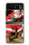 S1417 Santa Claus Merry Xmas Hülle Schutzhülle Taschen für Motorola Razr 40