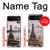 S2211 Paris Postcard Eiffel Tower Hülle Schutzhülle Taschen für Motorola Razr 40