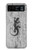 S2446 Gecko Wood Graphic Printed Hülle Schutzhülle Taschen für Motorola Razr 40