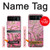 S2449 Pink Blossoming Almond Tree Van Gogh Hülle Schutzhülle Taschen für Motorola Razr 40