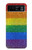 S2683 Rainbow LGBT Pride Flag Hülle Schutzhülle Taschen für Motorola Razr 40