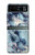 S2689 Blue Marble Texture Graphic Printed Hülle Schutzhülle Taschen für Motorola Razr 40