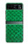 S2704 Green Fish Scale Pattern Graphic Hülle Schutzhülle Taschen für Motorola Razr 40