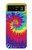 S2884 Tie Dye Swirl Color Hülle Schutzhülle Taschen für Motorola Razr 40