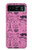 S2885 Paris Pink Hülle Schutzhülle Taschen für Motorola Razr 40