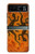 S2901 Lizard Aboriginal Art Hülle Schutzhülle Taschen für Motorola Razr 40