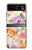 S3035 Sweet Flower Painting Hülle Schutzhülle Taschen für Motorola Razr 40