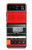 S3204 Red Cassette Recorder Graphic Hülle Schutzhülle Taschen für Motorola Razr 40