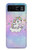 S3256 Cute Unicorn Cartoon Hülle Schutzhülle Taschen für Motorola Razr 40