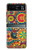 S3272 Colorful Pattern Hülle Schutzhülle Taschen für Motorola Razr 40