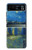 S3336 Van Gogh Starry Night Over the Rhone Hülle Schutzhülle Taschen für Motorola Razr 40