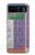 S3383 Periodic Table Hülle Schutzhülle Taschen für Motorola Razr 40
