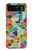 S3391 Abstract Art Mosaic Tiles Graphic Hülle Schutzhülle Taschen für Motorola Razr 40